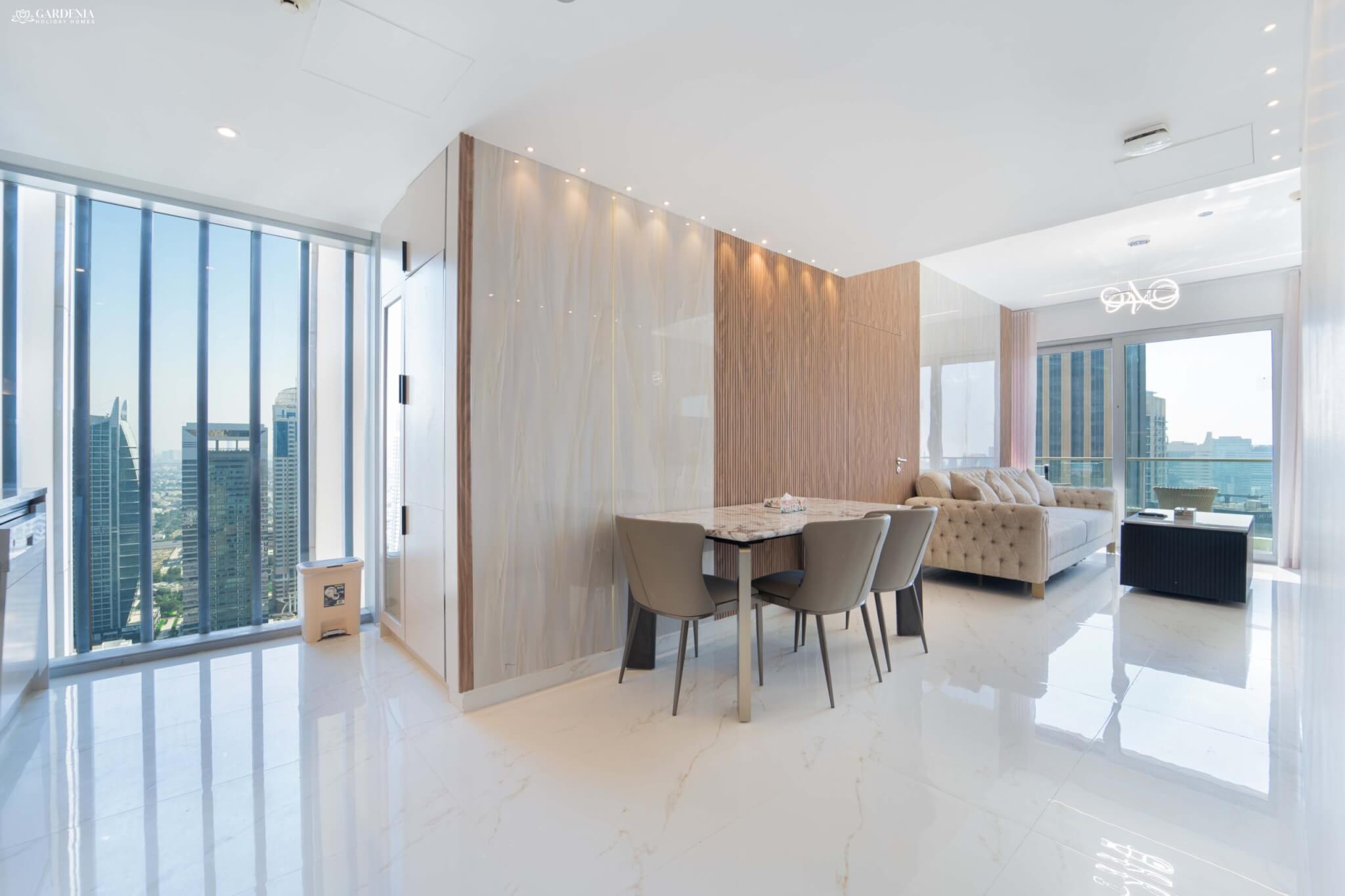 Exclusive 1 bedroom apartment in Address Marina JW Marriott offering magnificent views of Dubai Marina and contemporary design